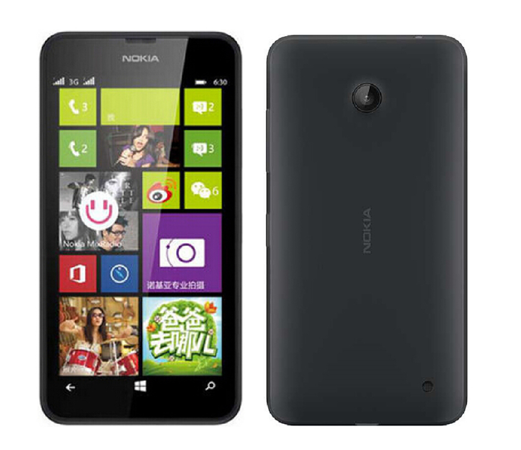 Original Nokia Lumia 630 N630 Unlocked Mobile Phone Single&Dual Sim 3G 8GB 4.5″