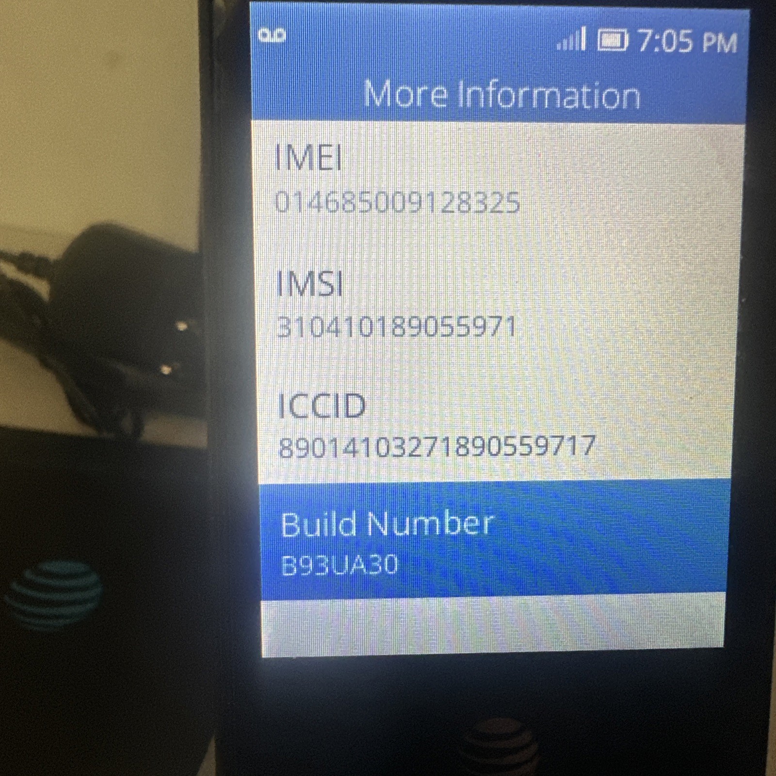 AT&T Cingular Flip IV U102 AA Powers On W/box Barely Used See Pics Read