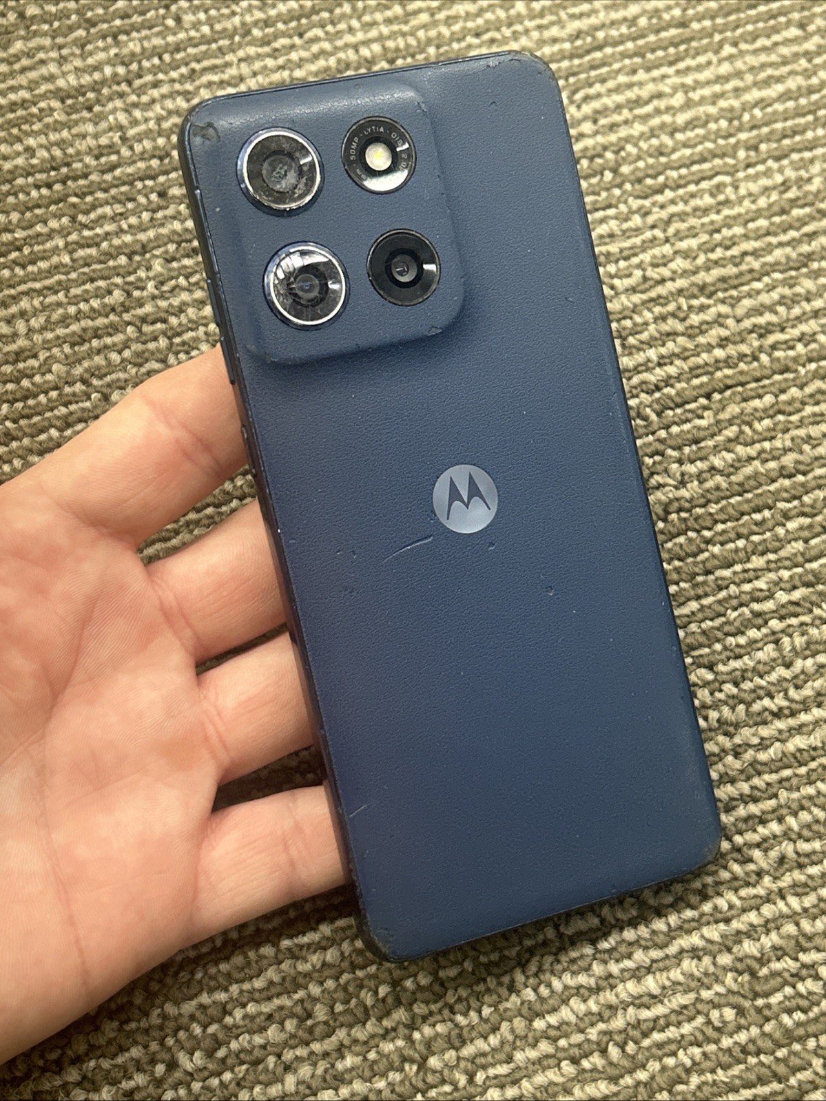 Motorola Moto G 5G (2025) – XT2513-1 – 128GB – Blue ( No Power) 0389
