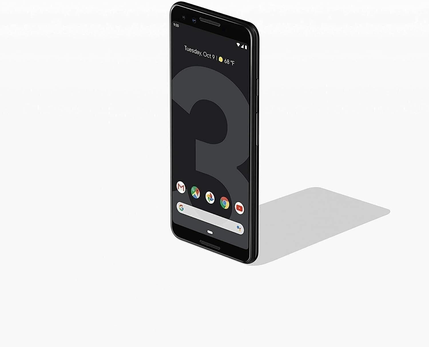 Google – Pixel 3 with 64GB Memory Cell Phone (Unlocked) – Just Black