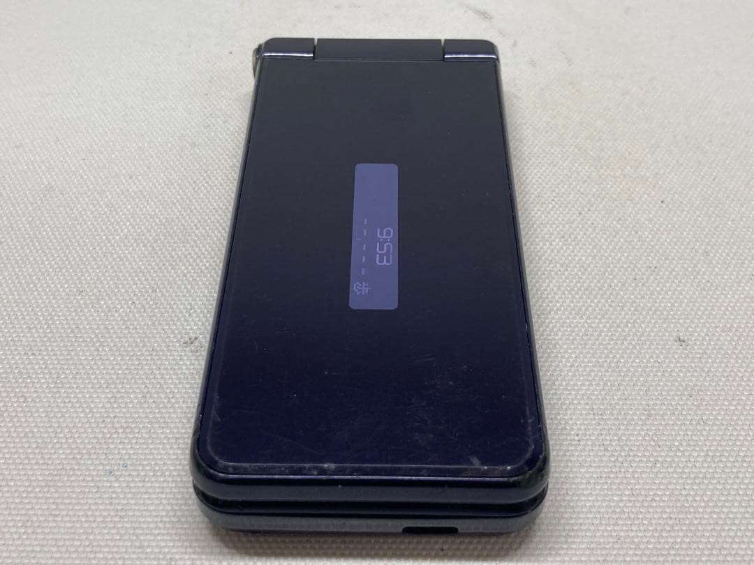 SHARP AQUOS SH-01J Unlocked Sim Free Android Flip Phone Keitai Black Japan Used