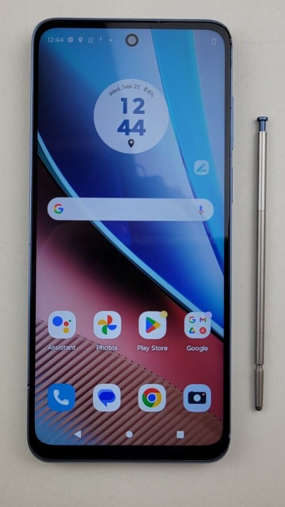 Motorola Moto G Stylus 2022 5G – 128GB – Blue – 6.8” (For Cricket) – A Grade