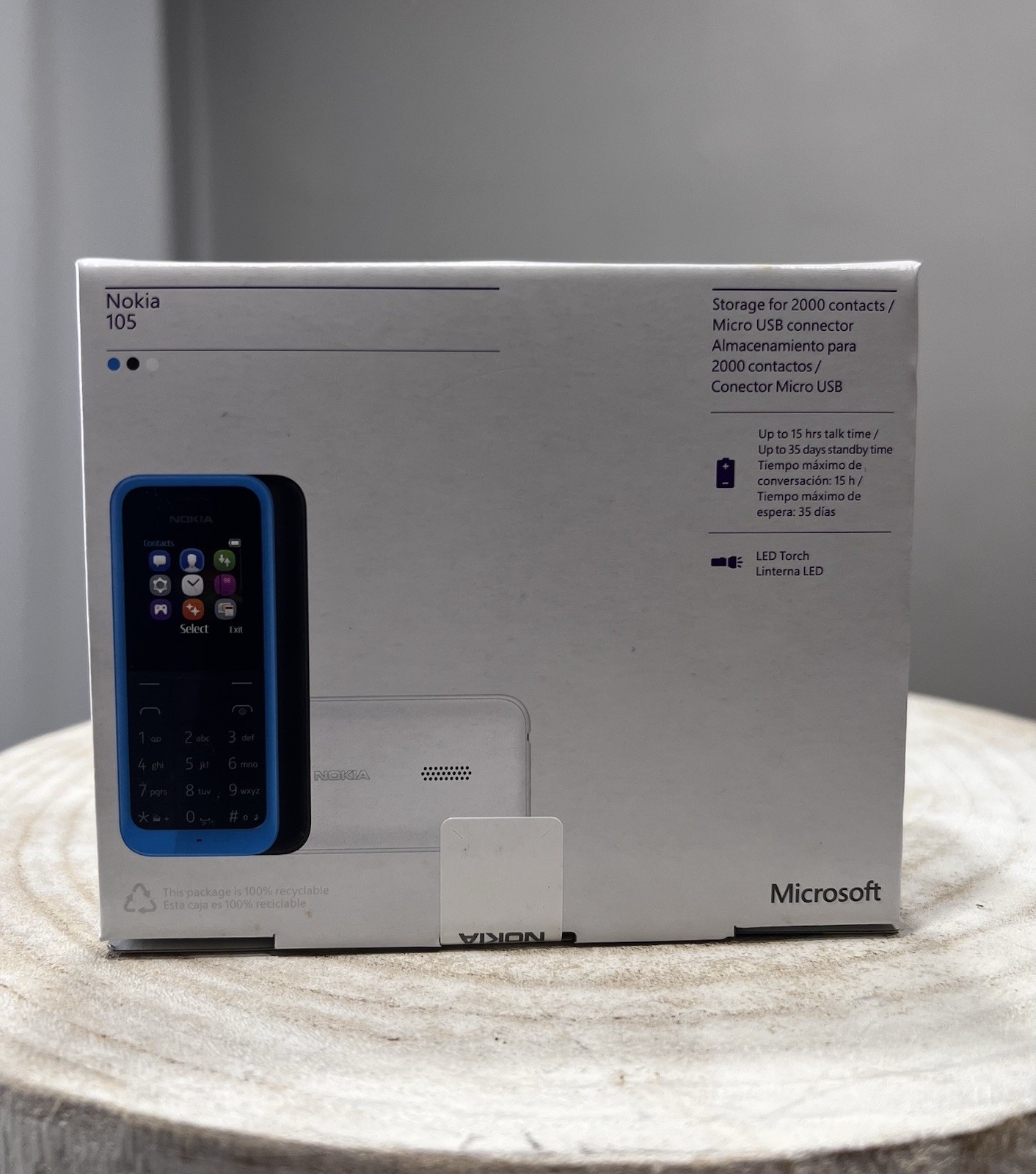 Nokia 105 RM-1135 – Brand New Sealed – Unlocked GSM Cell Phone – Fast Ship