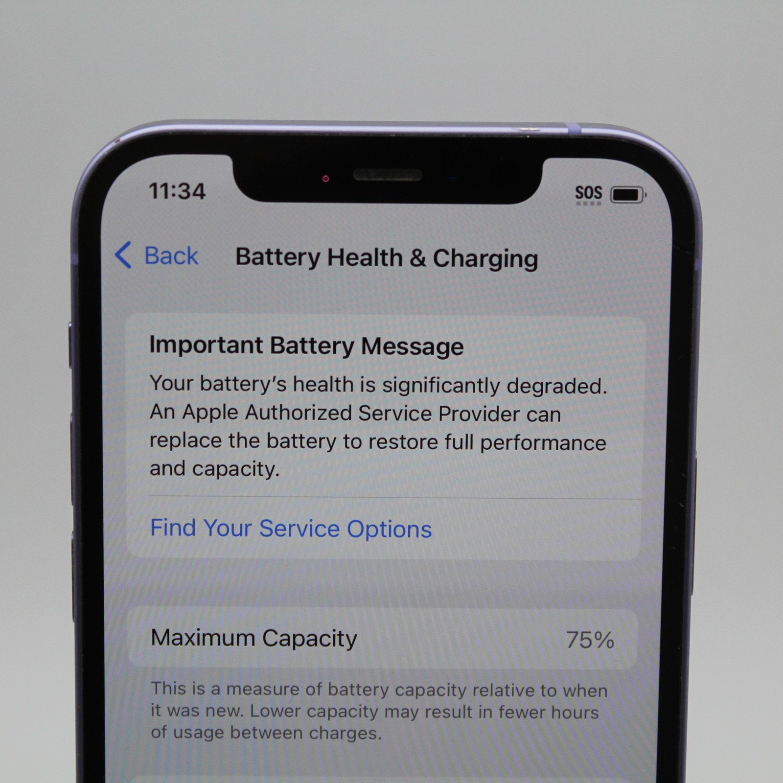 Apple iPhone 12 A2172 64GB Fair Condition | Purple | UNLOCKED