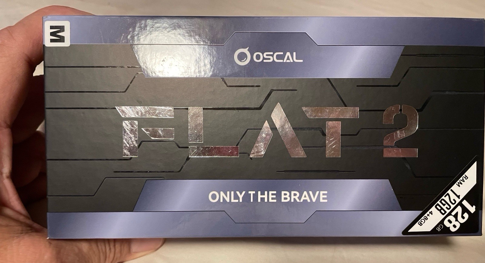 OSCAL FLAT 2 – Elevate Your Mobile Experience! Black 128gb Used In Box
