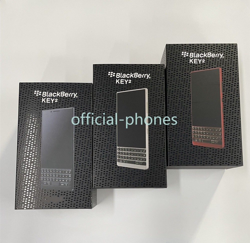 Unlocked BlackBerry KEY2 DualSIM BBF100-6 128GB+6GB 4G LTE New Sealed Smartphone