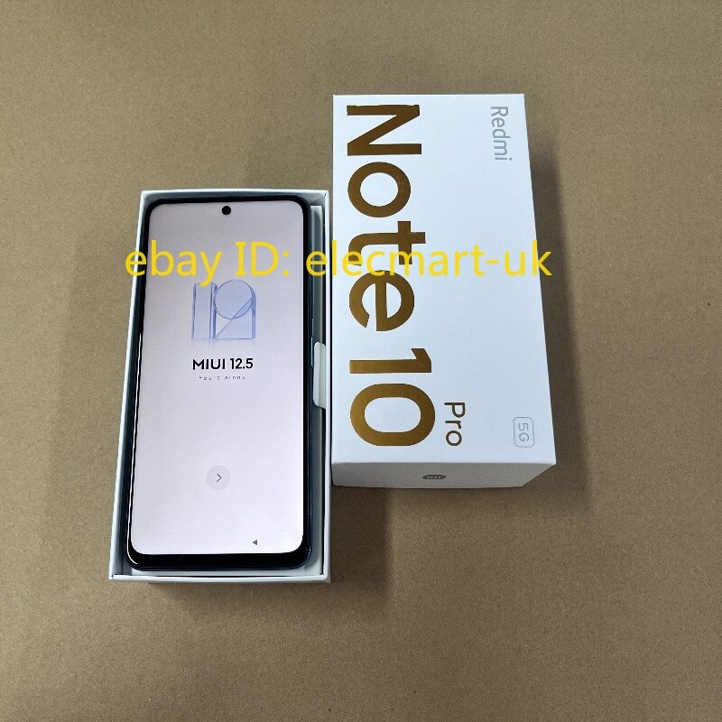 Xiaomi Redmi Note 10 Pro 5G 6/128GB Dual SIM 64MP Unlocked 5100mAh Octa-core