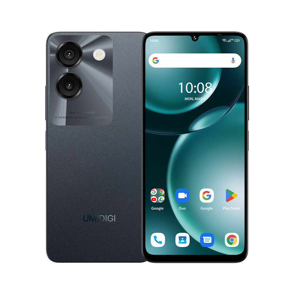 UMIDIGI G9A 8GB+64GB Octa Core Dual SIM 6.75” Android 14 Unlocked Smartphone
