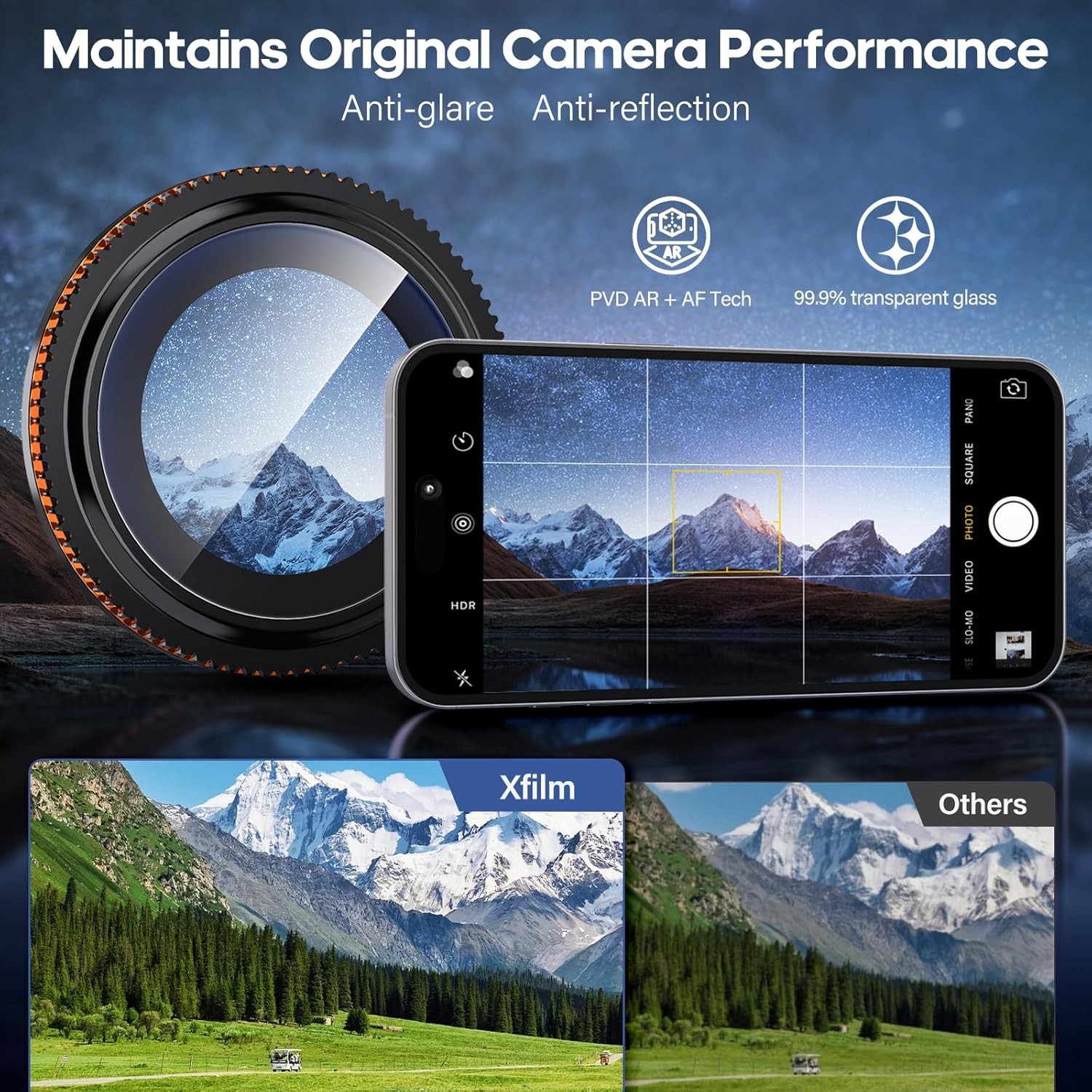 Camera Lens Protector for iPhone 17 Pro / 17 Pro Max Bling, Stylish Accessories