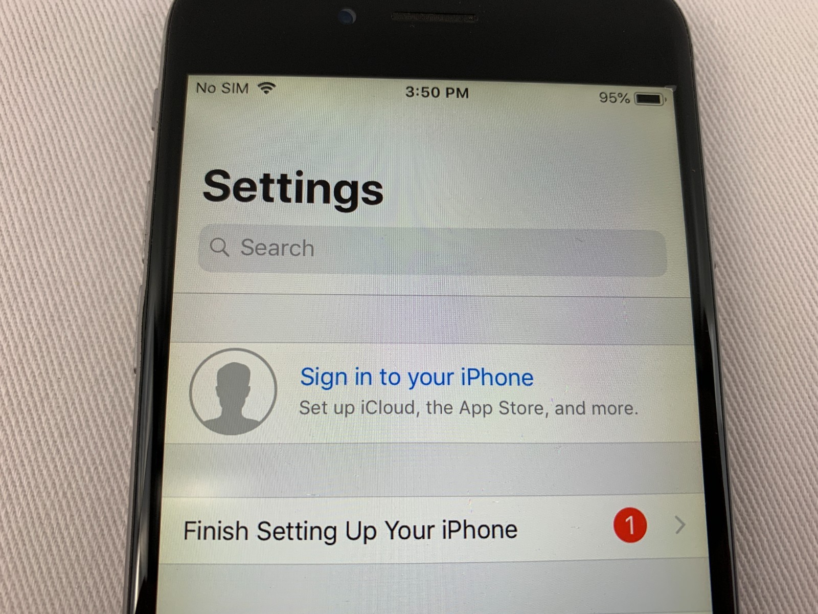 Apple iPhone 6 A1549 Model MG4N2LL/A Space Gray 16GB, TESTED & Working