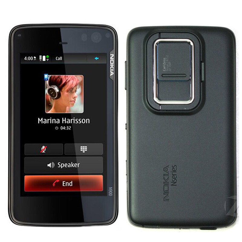Unlocked Original Nokia N900 GSM 2G Mini SIM Maemo OS QWERTY Keypad Mobile Phone