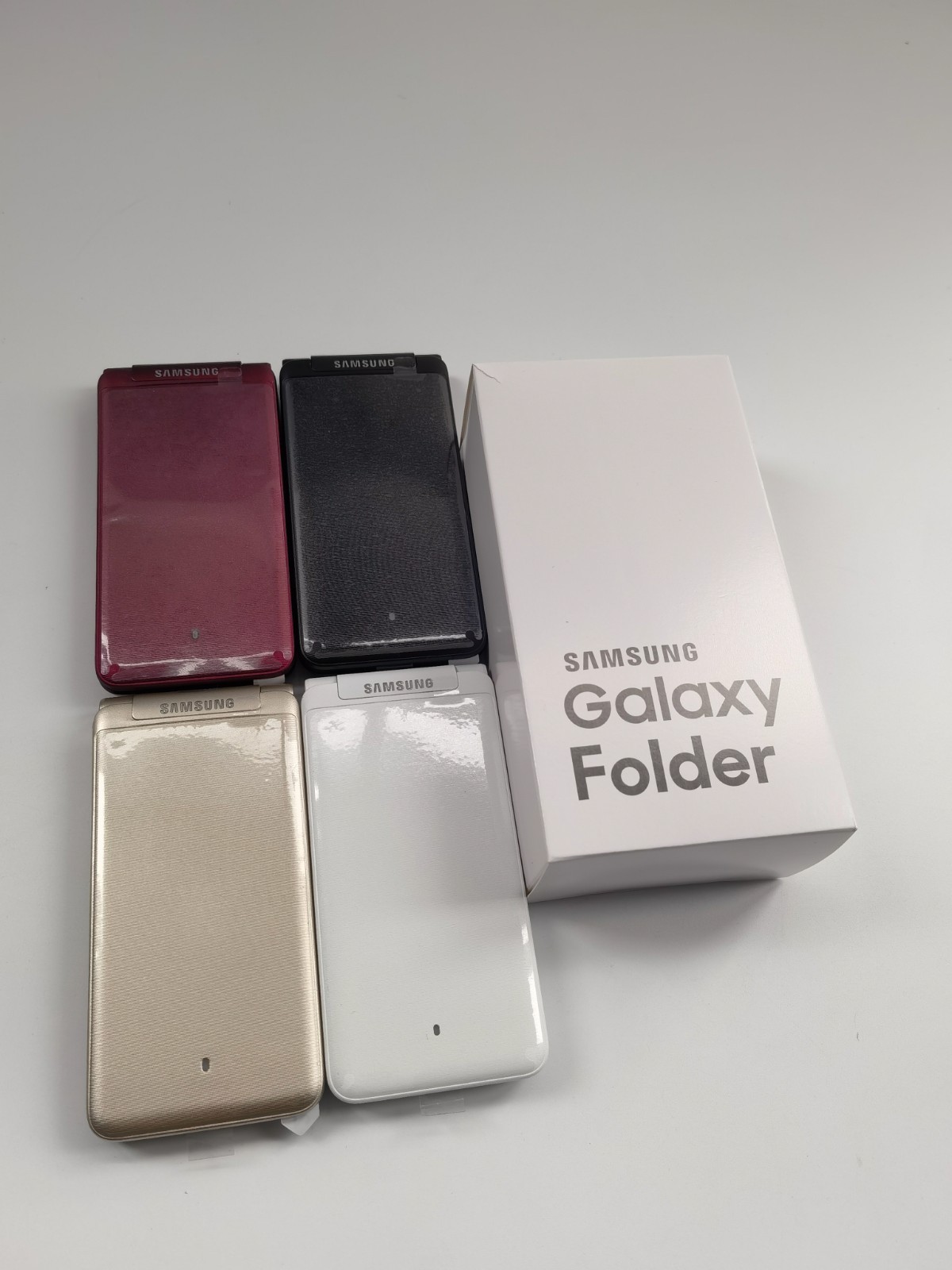 A++ Samsung Galaxy Folder SM-G1600 multiple colors Unlocked 4G flip phone