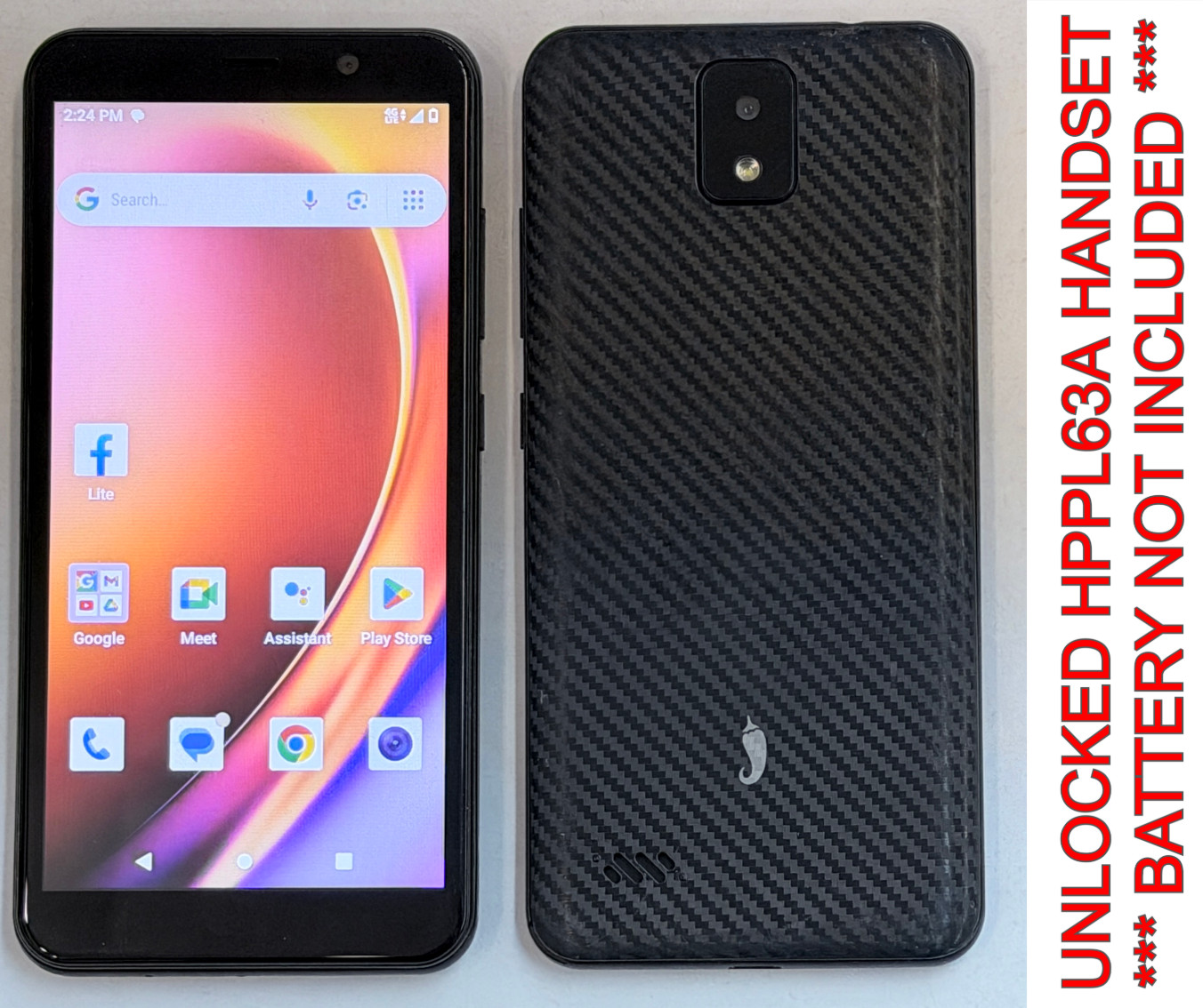 UNLOCKED Hot Pepper Tepin Panca HPPL63A 16GB Android Smart Phone *HANDSET ONLY*