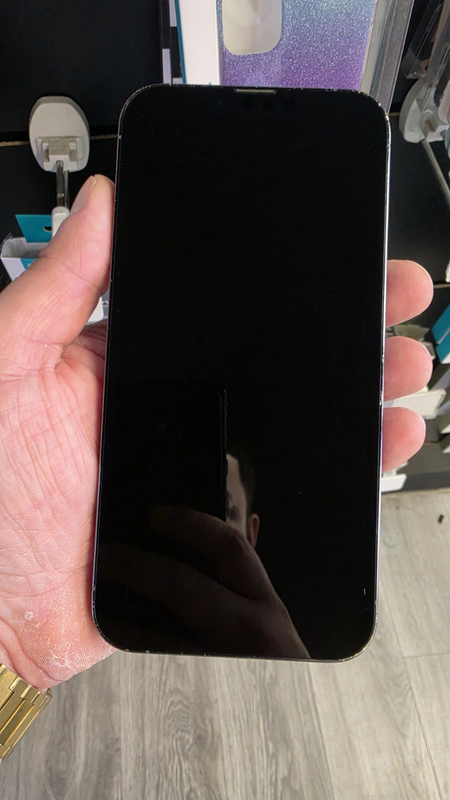 Apple iPhone 13 Pro Max – 512 GB – Sierra Blue (Unlocked) – Works – Read First