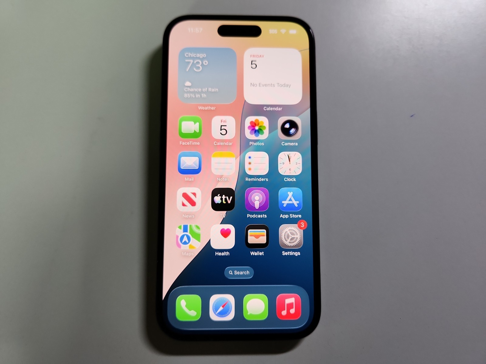 Apple iPhone 15 A2846 eSIM 5G 128GB Unlocked Clean IMEI BH=100% Charged 38 Times