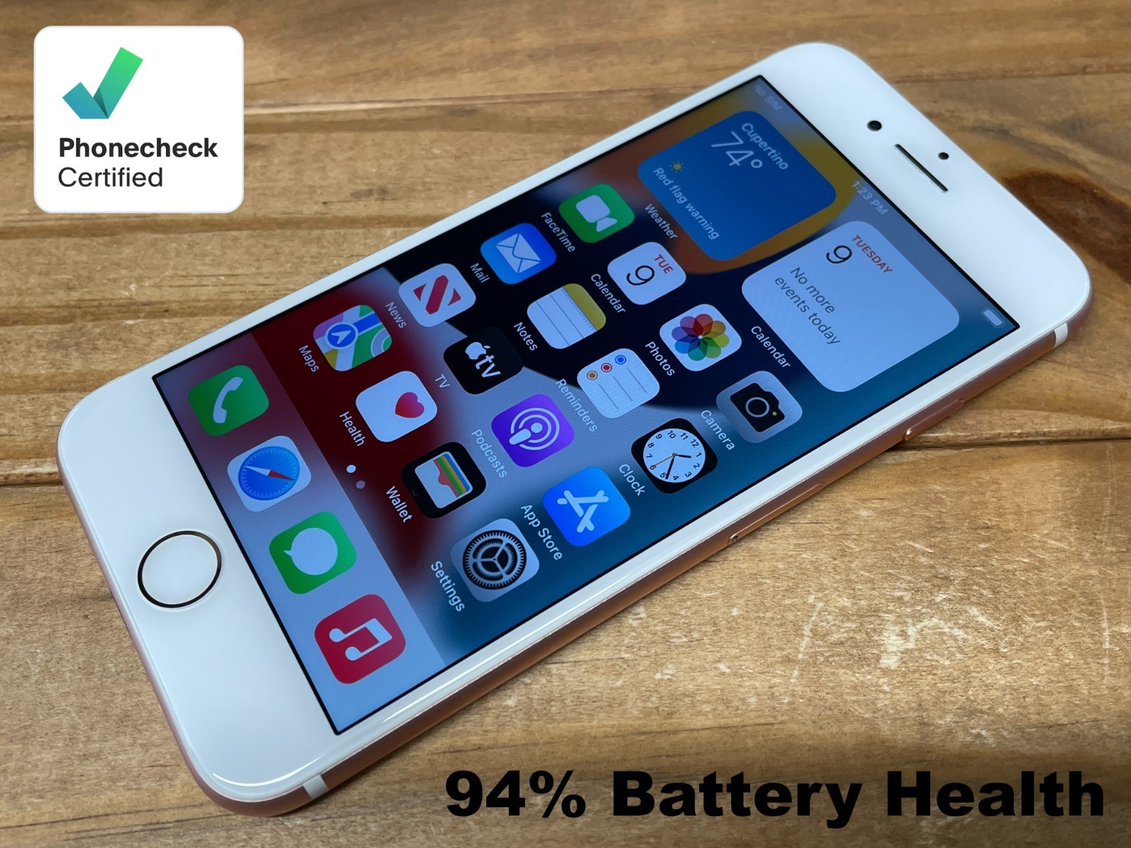 Apple iPhone 7 – 32GB – Rose Gold (Unlocked GSM) A1778 – Good Cond – 94% Bat.