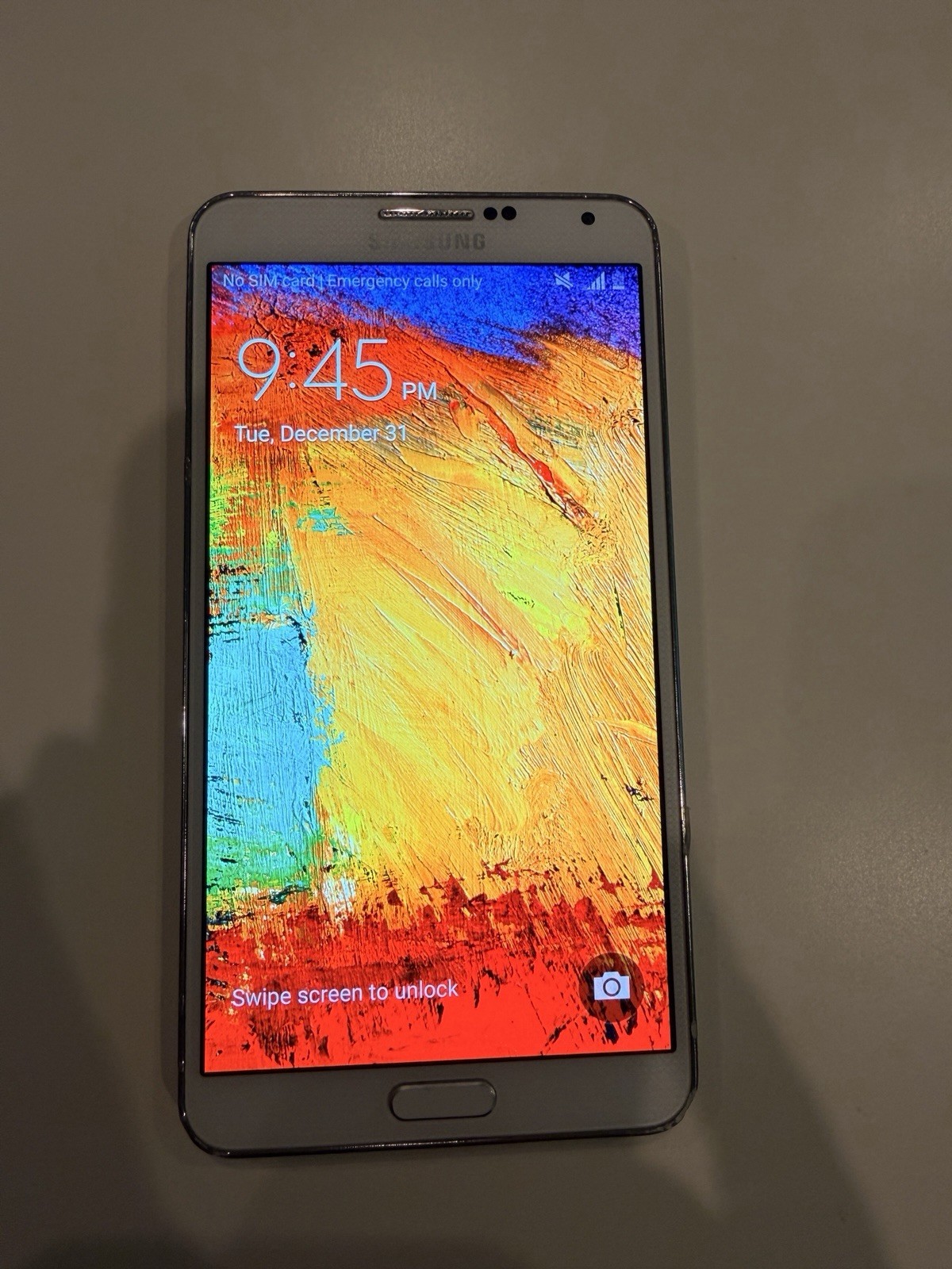 Original Samsung Galaxy Note 3 SM-N920W8 With 16gb Sd Card ( No Pen)