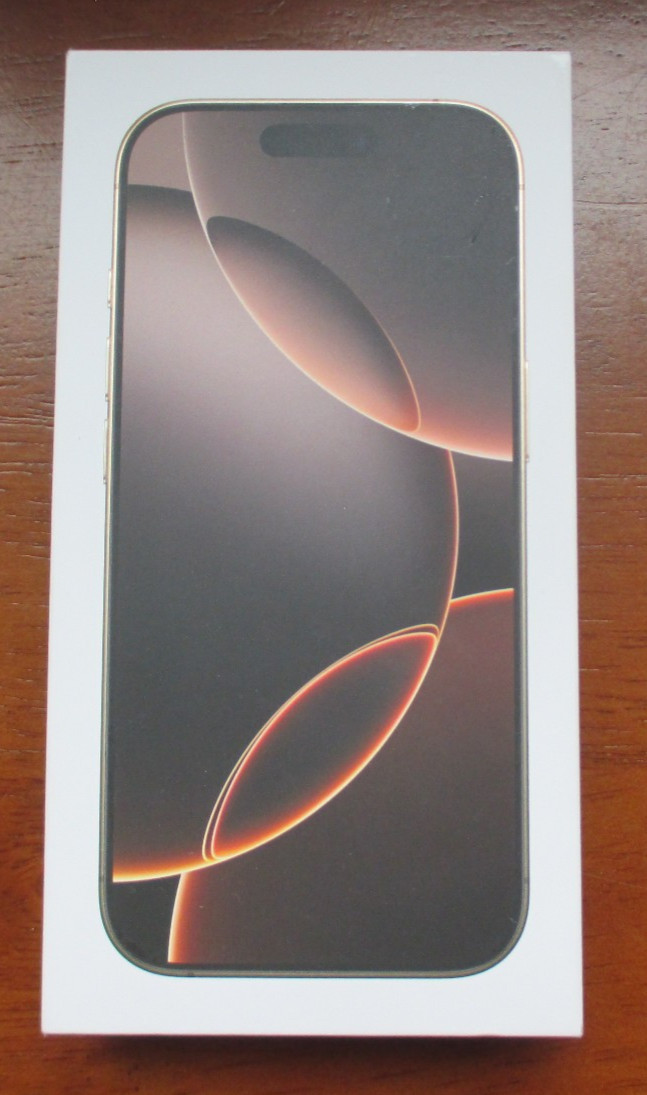 Apple iPhone 16 Pro – 128 GB – Desert Titanium (Unlocked)