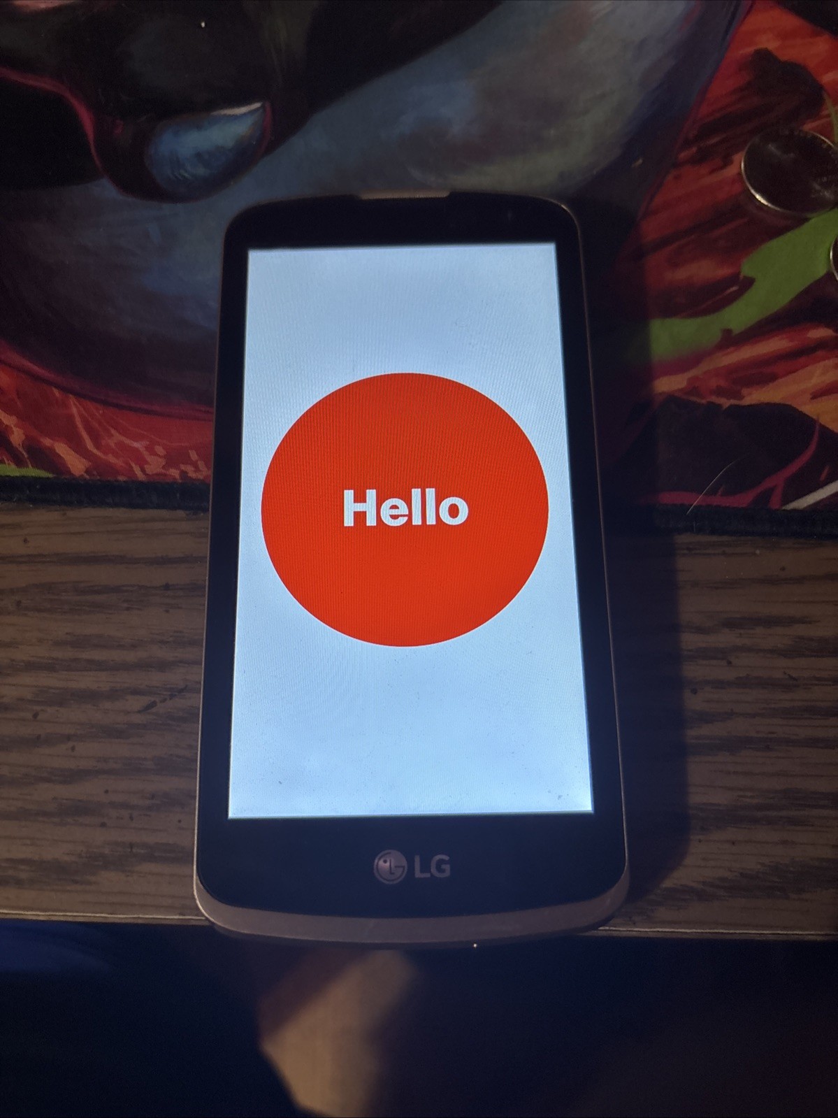 LG K4 LTE VS425 Smartphone (Verizon) – 16GB Black – READ DESC