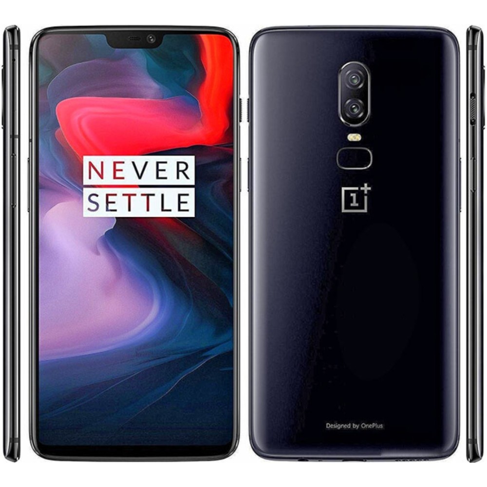 Original OnePlus 6 dual SIM 4G LTE octa-core Android 6.28″ phone with 64GB/128GB