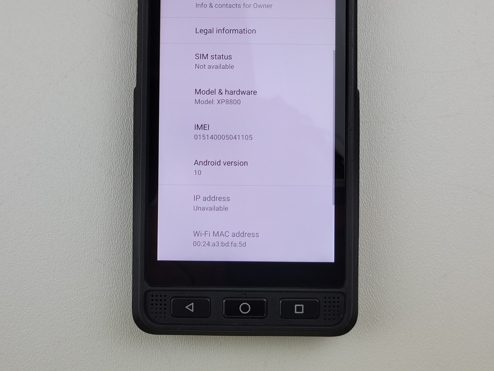 Sonim XP8 (XP8800) 64GB – Black (AT&T) Rugged Smartphone – Clean IMEI – H8017