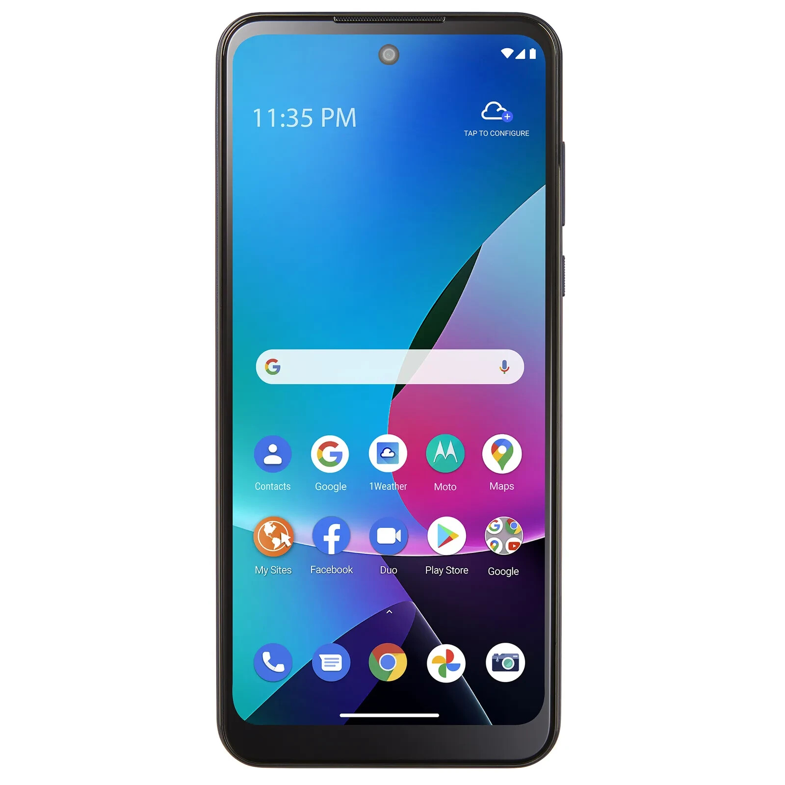 New Moto G Play 2024 6.5″ 64GB + 1 Year Tracfone service with 1500 Min/Text/Data