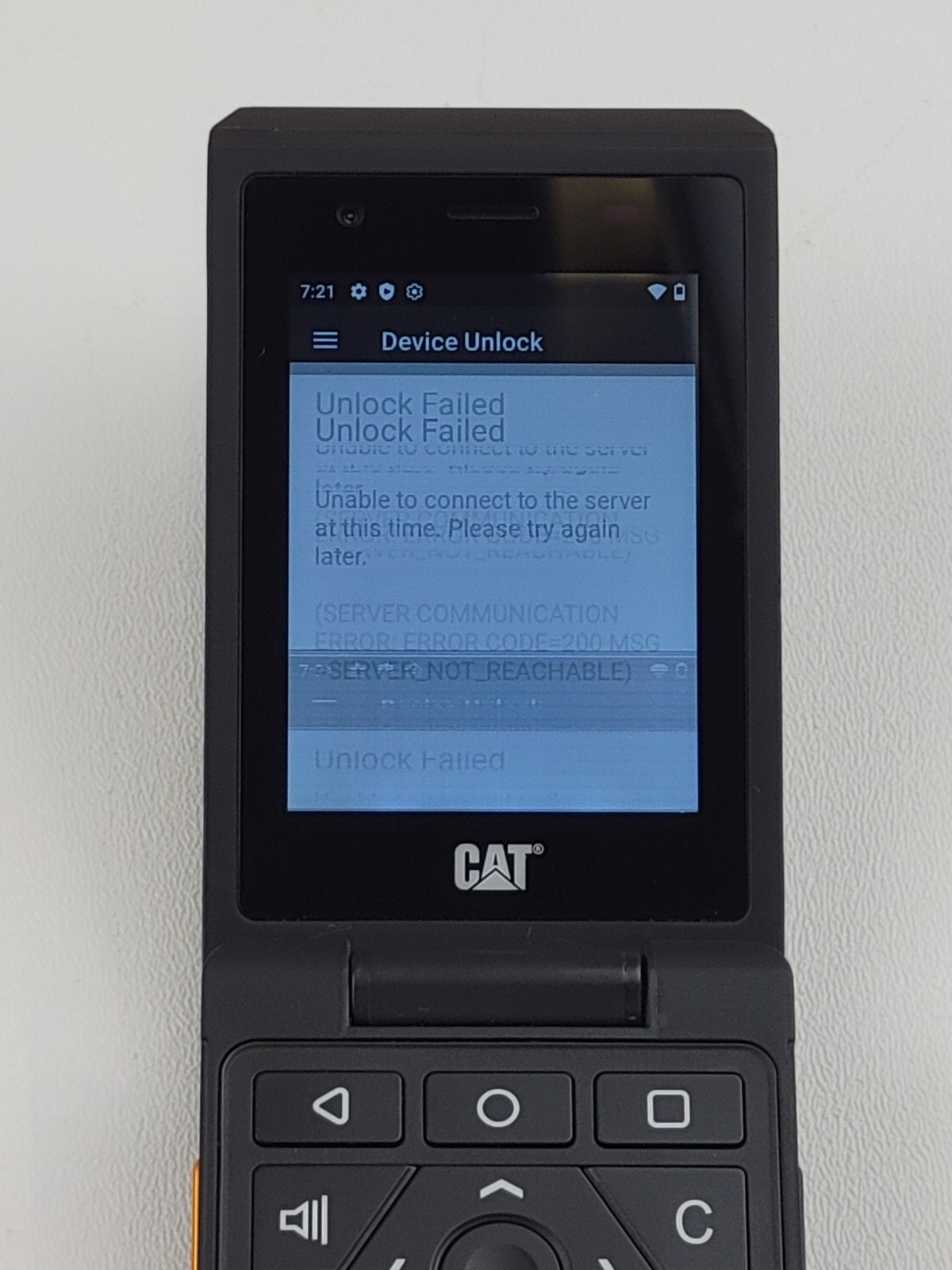 Caterpillar CAT S22 Flip – 16GB – (T-Mobile) – *PLEASE READ* – Clean IMEI – H745