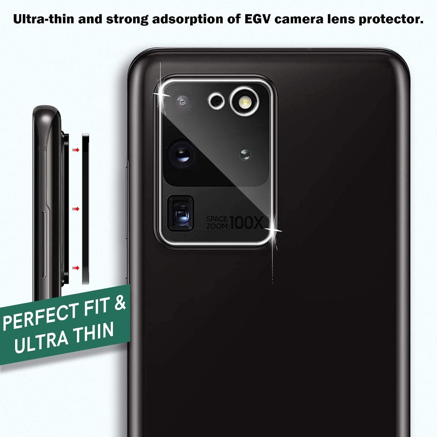 5in1 Screen Protect Galaxy S20 Ultra for Screen and Camera Lens Protector 9H