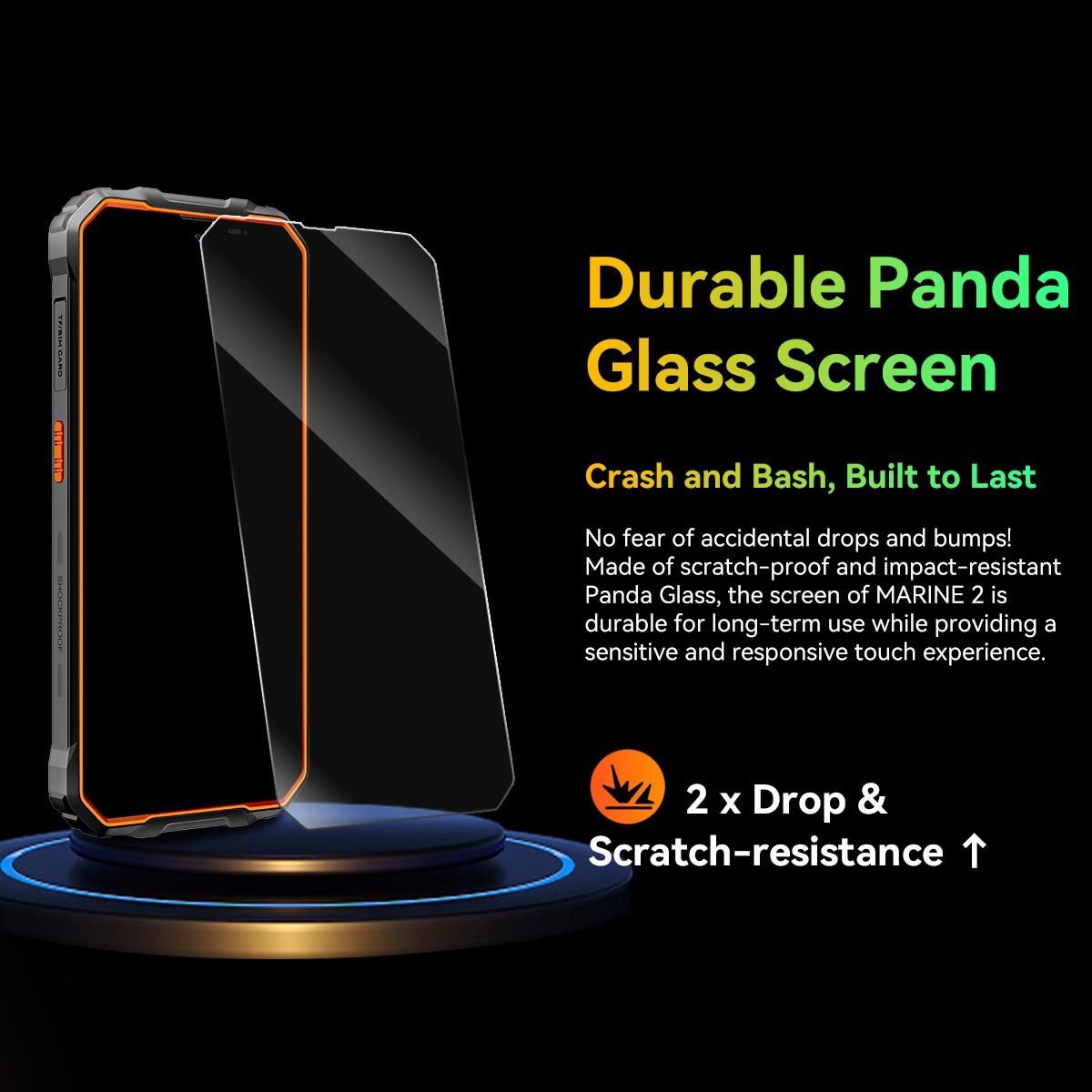 Blackview OSCAL MARINE 2 AI Rugged Smartphone 24GB256GB 11000mAh Android G2U