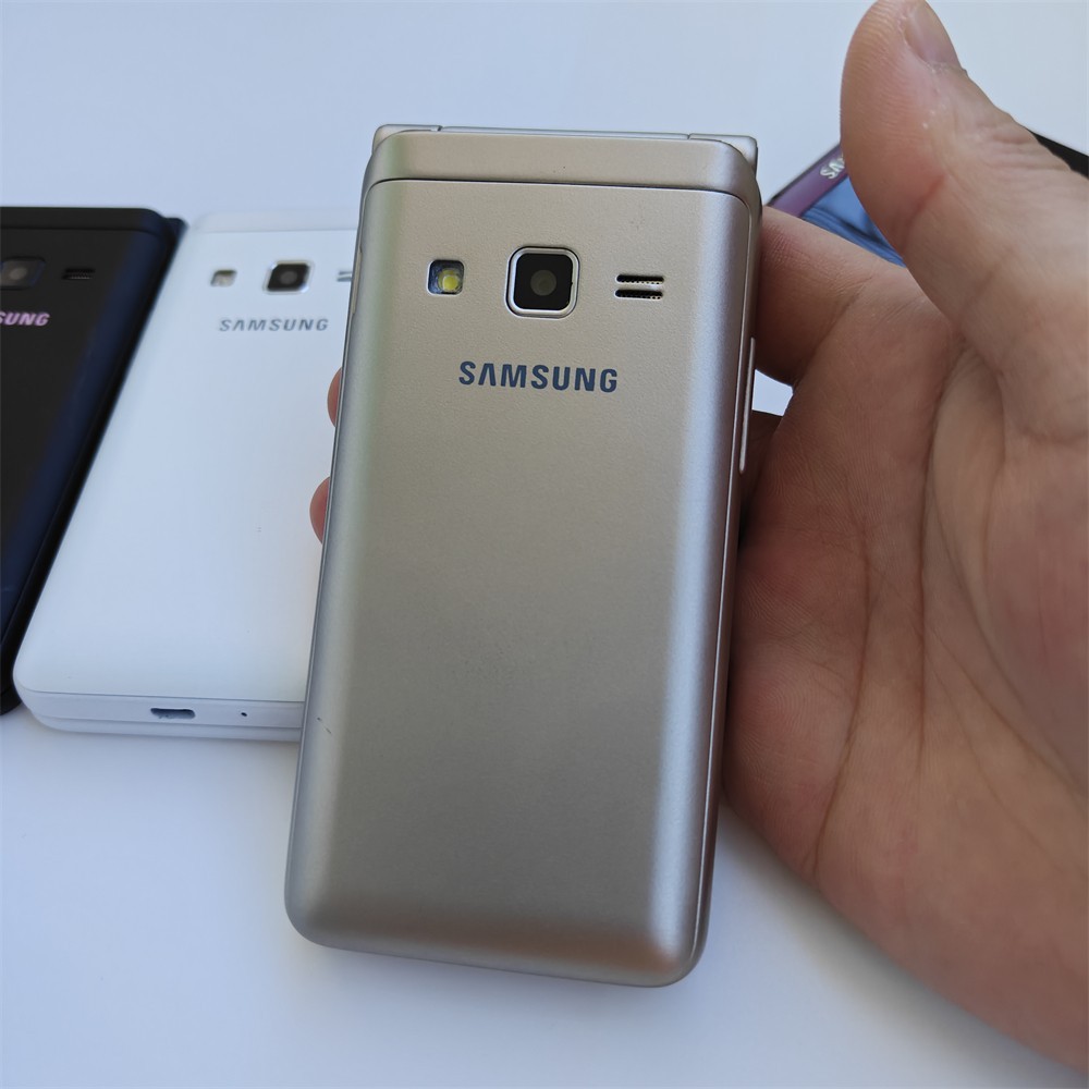Unlocked Original Samsung Galaxy Folder 2 G160N 8MP WIFI 1-SIM 4G Mobile Phone