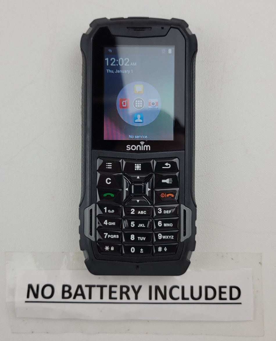 Sonim XP5 (XP5700) 4GB – Black (Verizon) Rugged Phone – Clean IMEI – H8044
