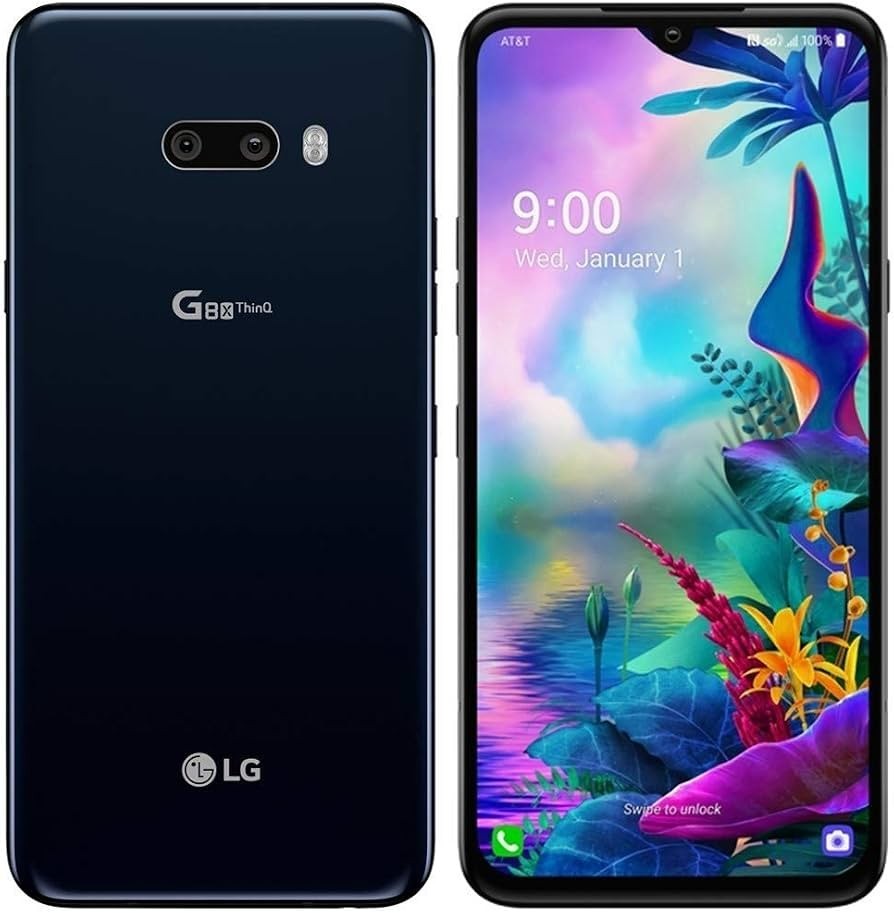 LG G8x ThinQ – 128 GB – Aurora Black (AT&T)