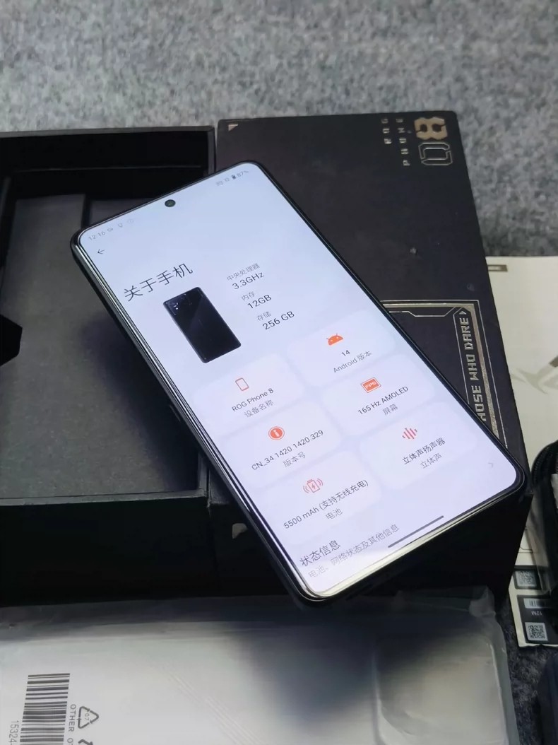 Asus ROG Phone 8 5G 6.78″ 50MP Android Google Play Global 12+256GB RAM