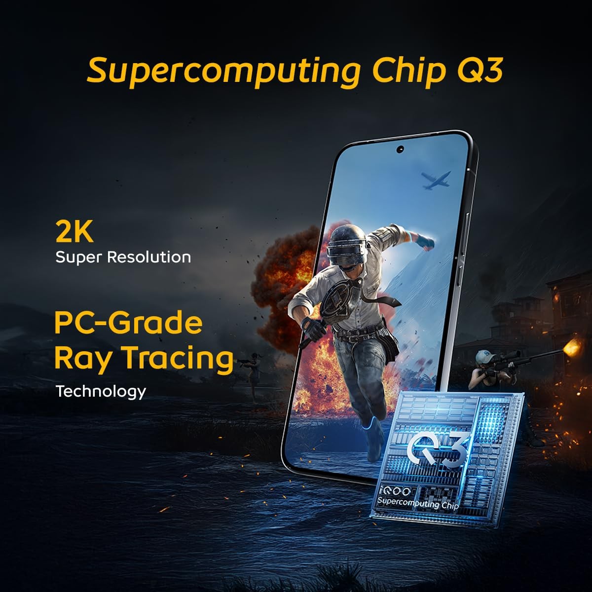 iQOO 15 (Alpha, 16GB RAM, 512GB Storage) Snapdragon 8 Elite No Tariff In Usa