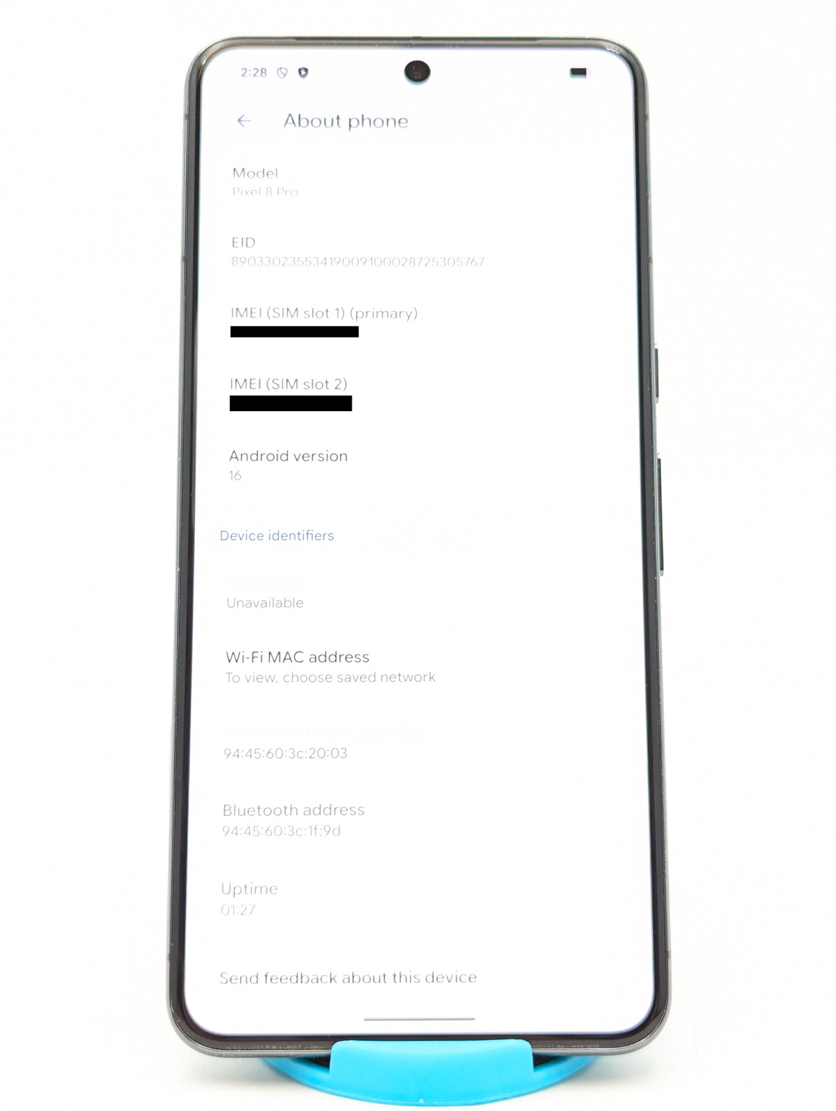 Google Pixel 8 Pro G1MNW 128GB Good Condition | Black | T-MOBILE ONLY