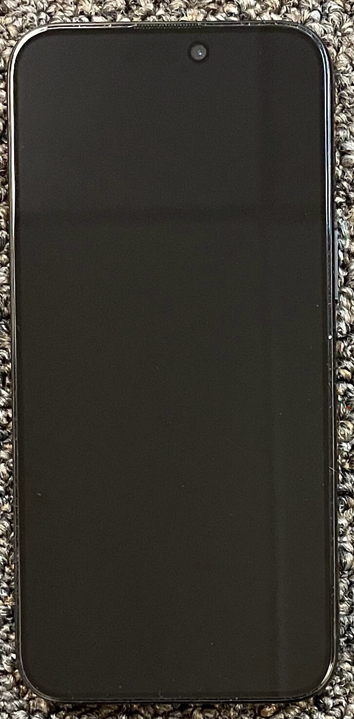 Apple iPhone 15 Pro Max – 256 GB – Black (Spectrum) EXCELLENT