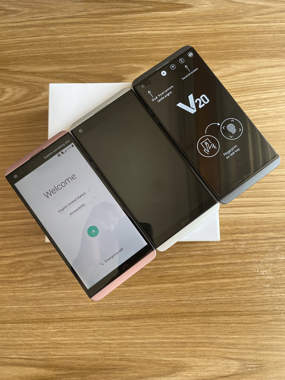 LG V20 H990DS Dual SIM Unlocked 64GB + 4GB Fingerprint 4G Smartphone- New Sealed