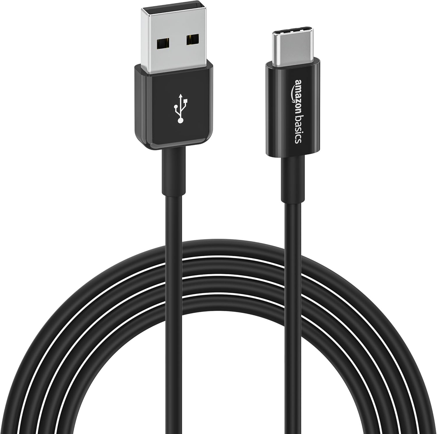 6ft USB-C to USB-A 2.0 Fast Charging Cable, 480Mbps, USB-IF Certified, White