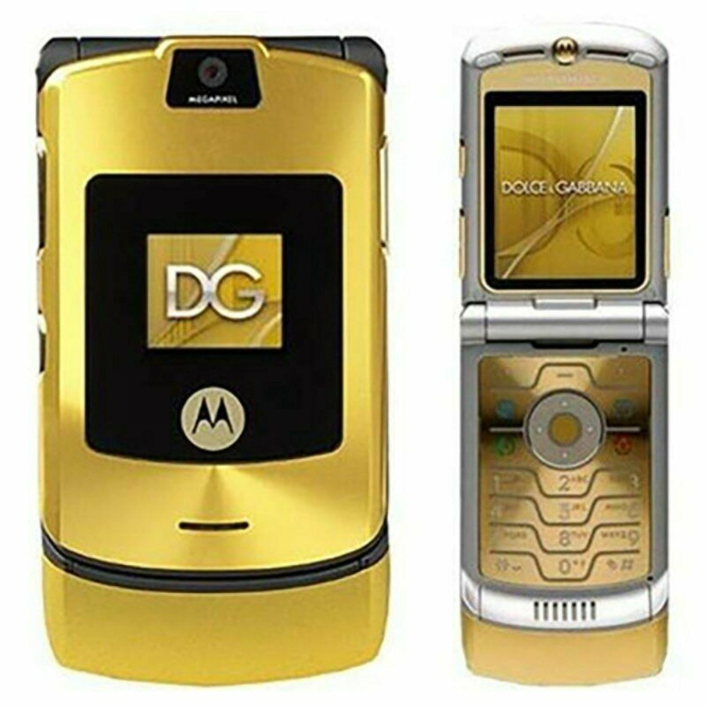 Original Motorola RAZR V3i 1.2MP camera, 2G unlocked flip phone