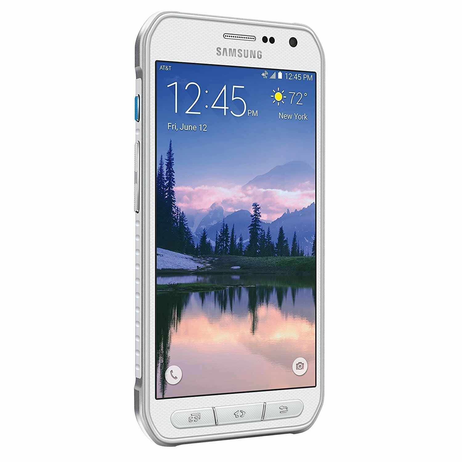 Original Samsung Galaxy S6 Active G890A 32GB AT&T Unlocked Smartphone Very Good