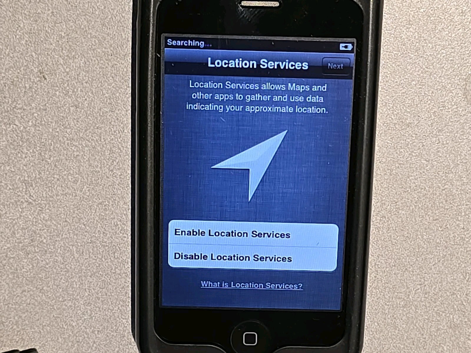 Apple iPhone Model A1303 Powers On Requires Activation | Read