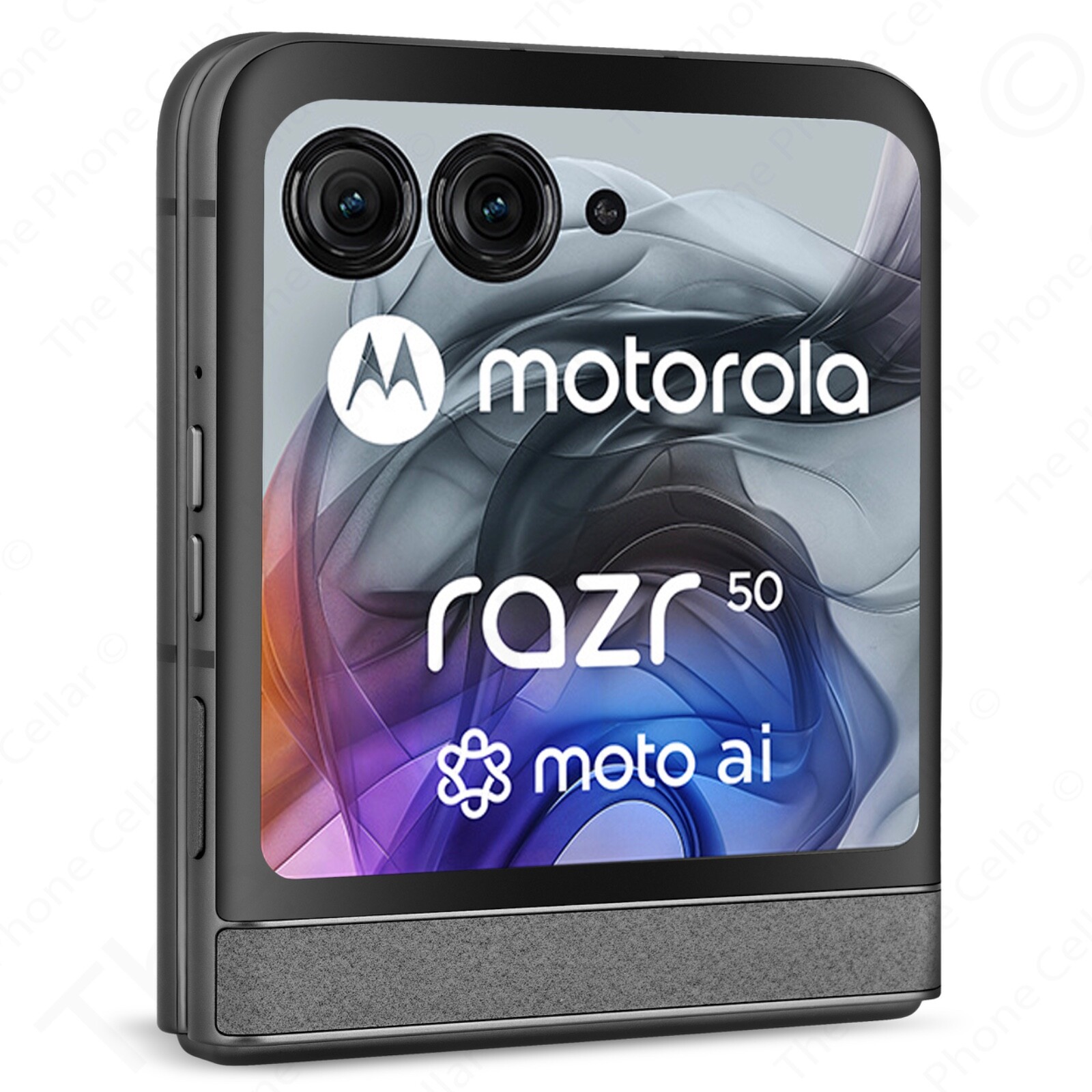 Motorola Razr 2024 256GB Unlocked 6.9 Folding pOLED 64MP 6E 5G Koala Gray XT2453