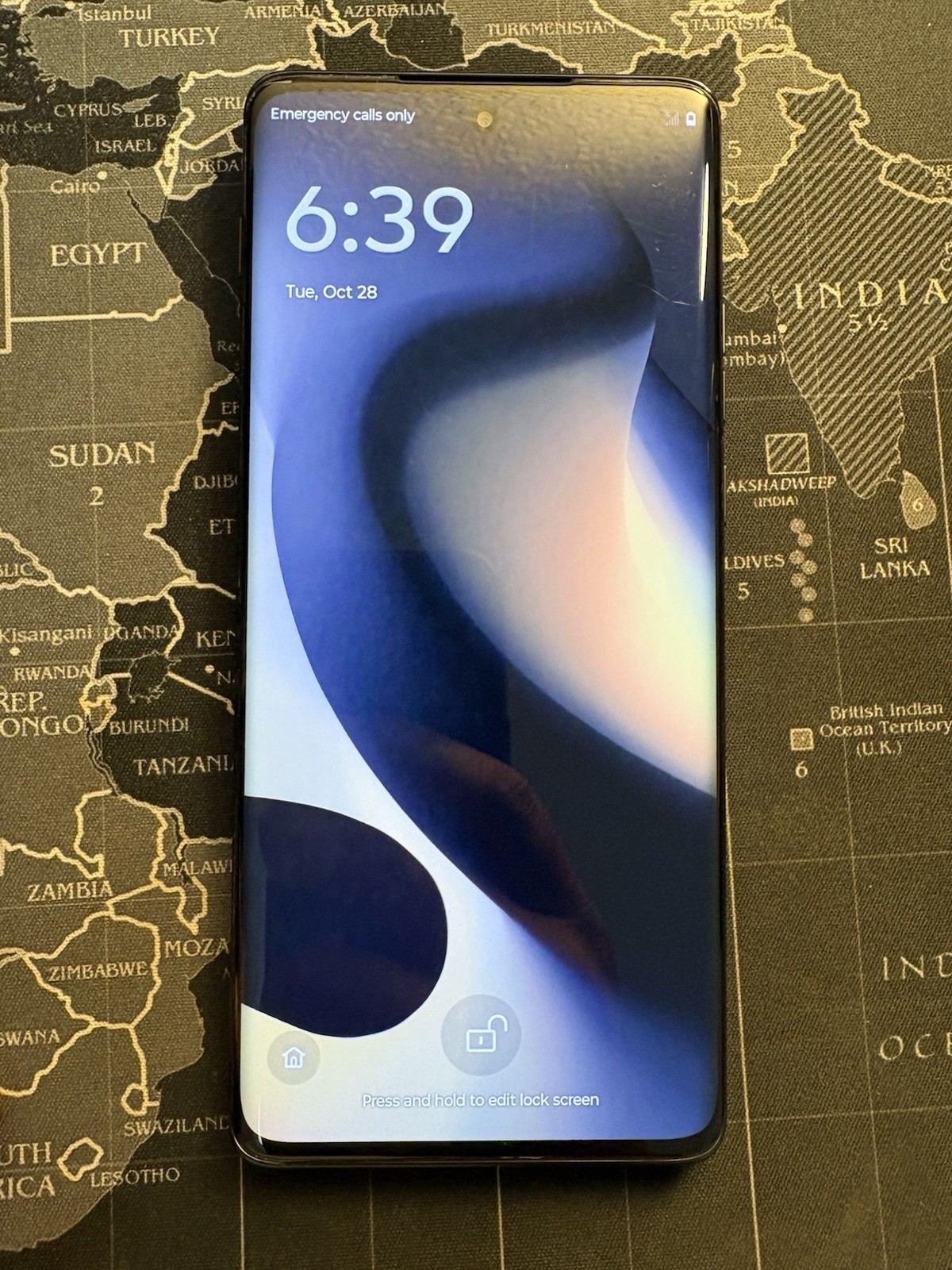 Moto Edge 5G XT2405V – 256GB – Blue Leather – Total Wireless / Straight Talk