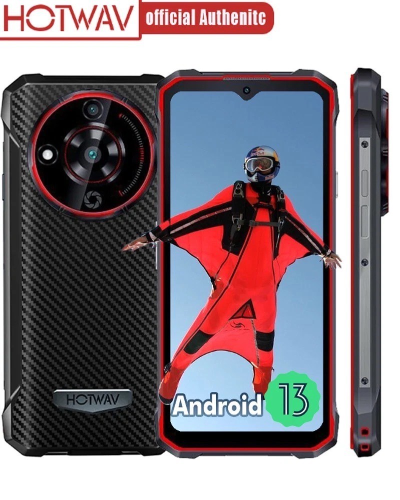 HOTWAV T7 Outdoor Smartphone 6.52” Ultra Thin Mobile Phone Without Contract GPS