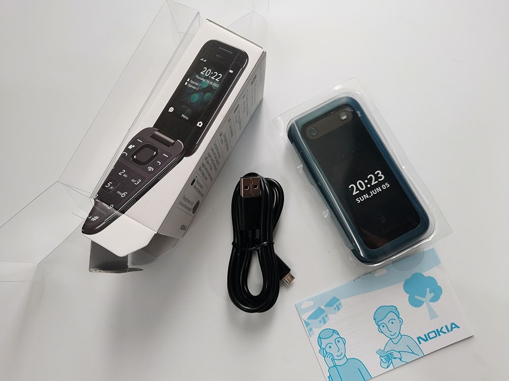 Brand New – Nokia 2660 Flip Dual-SIM 128MB ROM + 48MB RAM Unlocked All colors