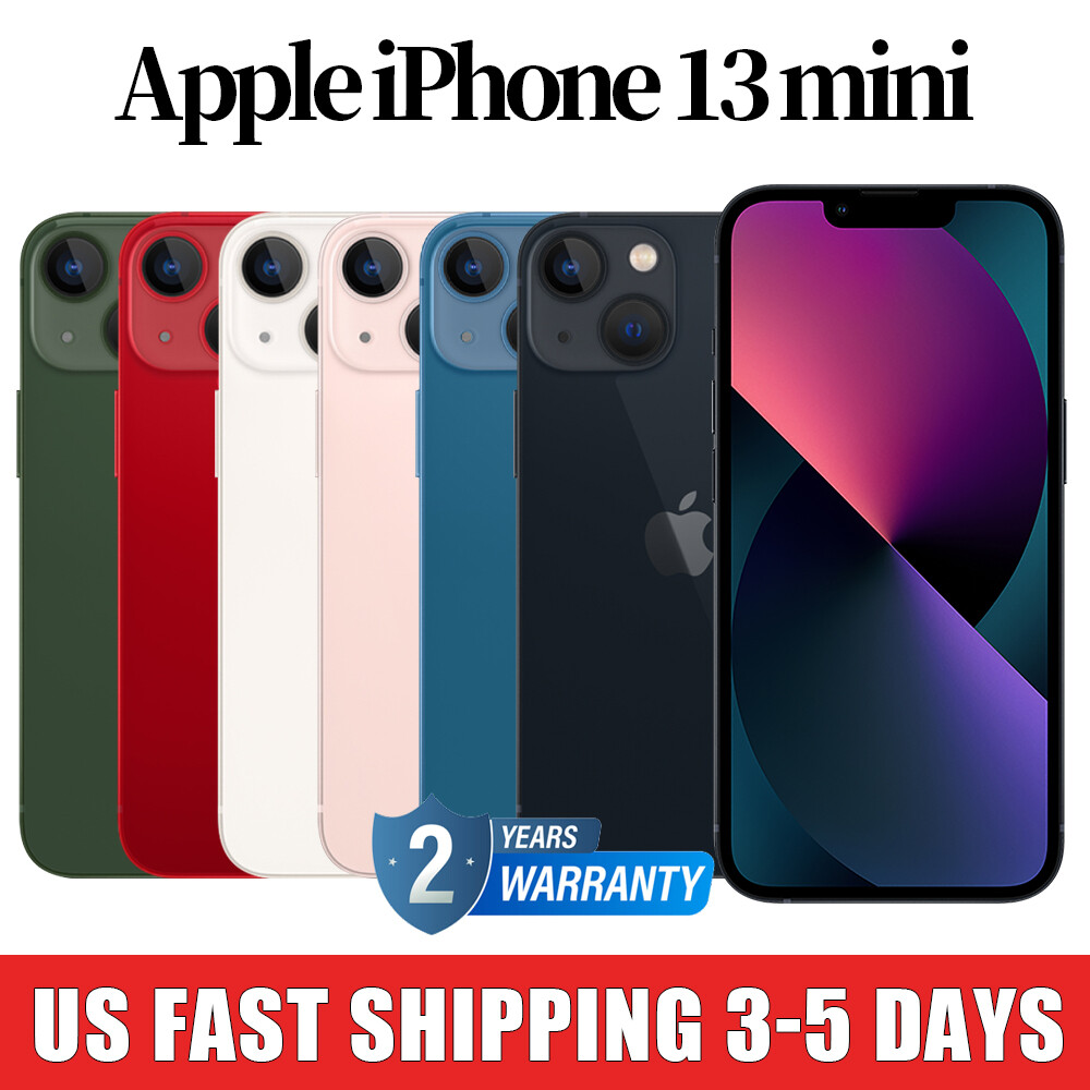 NEW SEALED Apple iPhone 13 Mini/12 Mini Factory Unlocked USA STOCK Fast Delivery