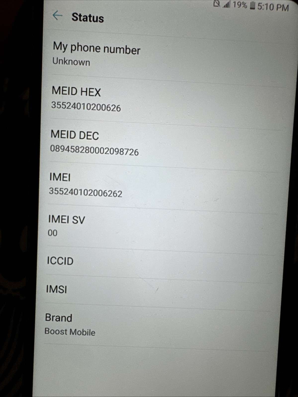 LG Stylo 4 32GB Black (Boost) Smartphone Fast Ship Fair Used One Crack