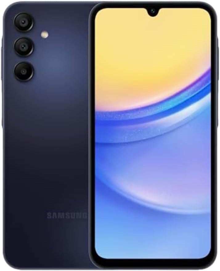 Samsung Galaxy A15 5G Fingerprint Sensor AMOLED Screen Phone (6.5″, 64GB)