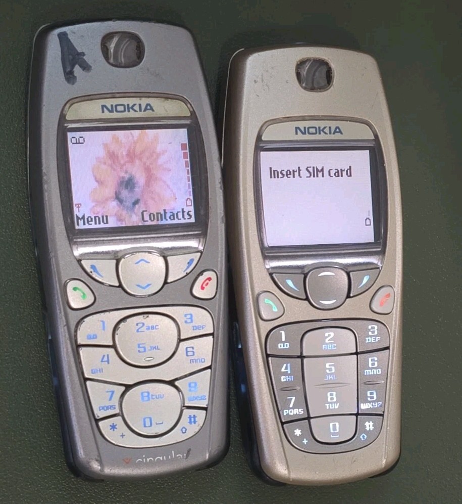 Nokia 3595, Vintage, Cingular, Rare, Collectors, GSM, 2G, Each Sold Separate,