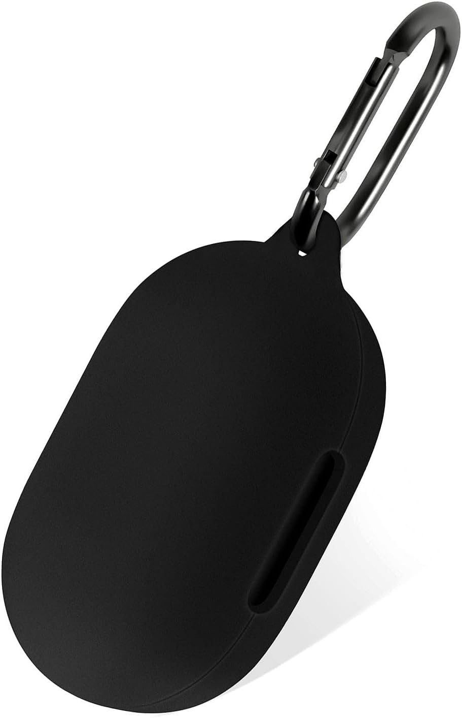 Geiomoo Black Silicone Cover for Anker Soundcore Space A40 Headphones with Carab